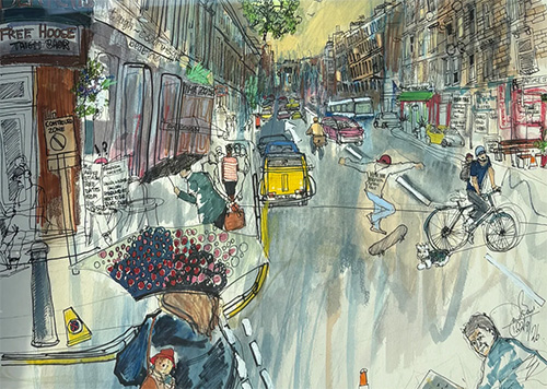 Artwork by David Bond