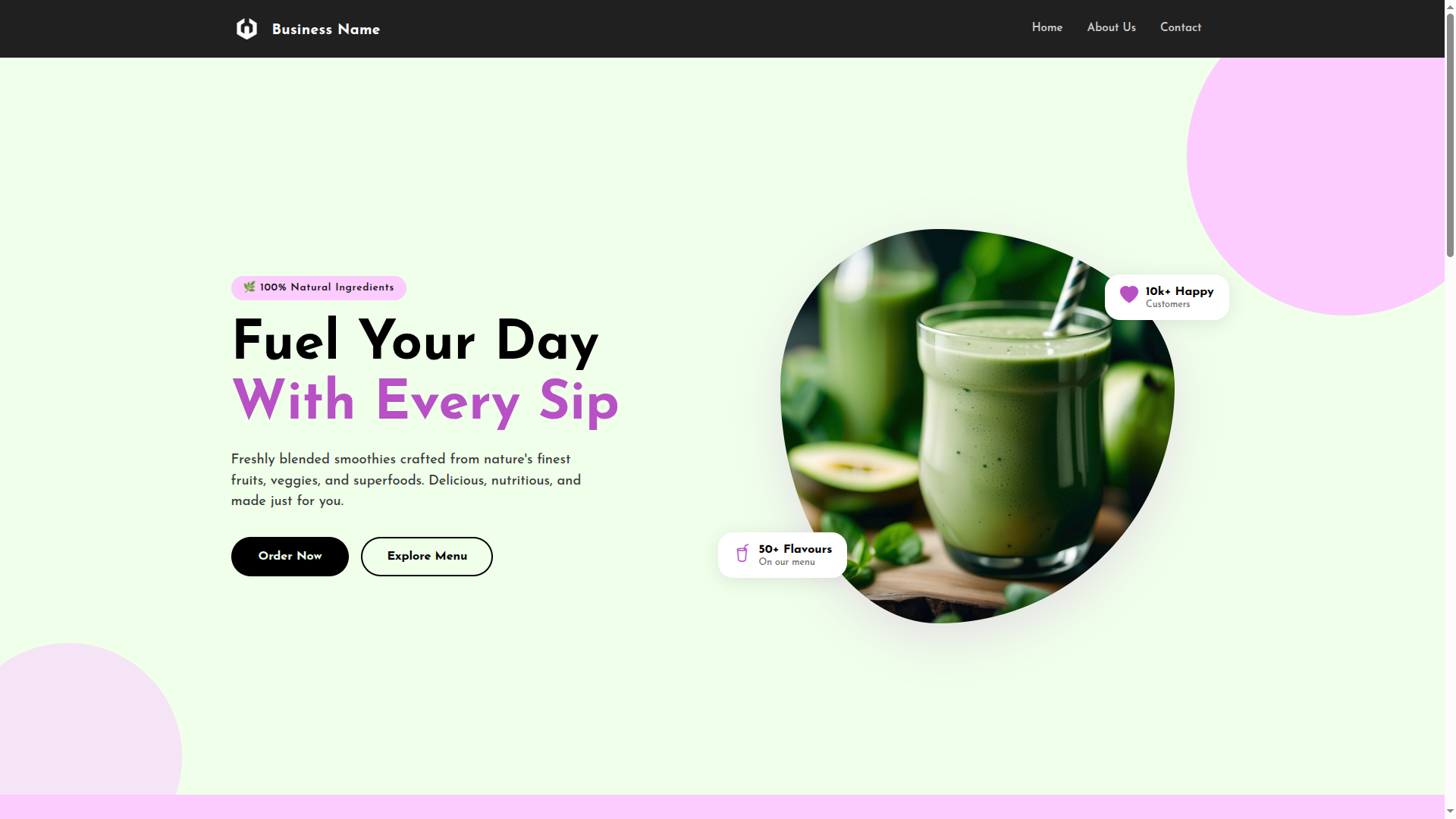 InstantSite AI Website Builder Dashboard